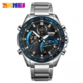 Skmei 1889BUBK Silver-Blue-Black