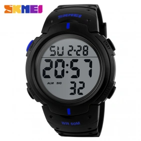 Skmei 1068BU Black-Blue