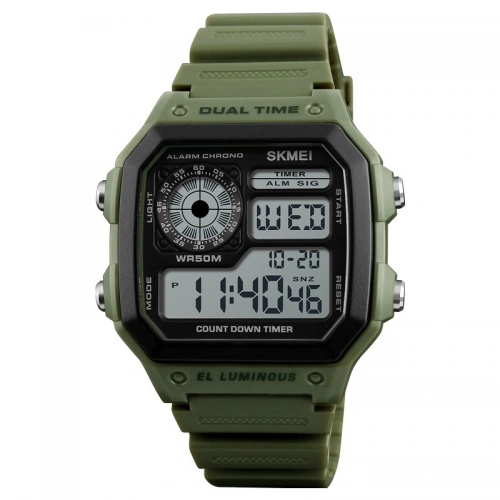 Годинник Skmei 1299 Army Green