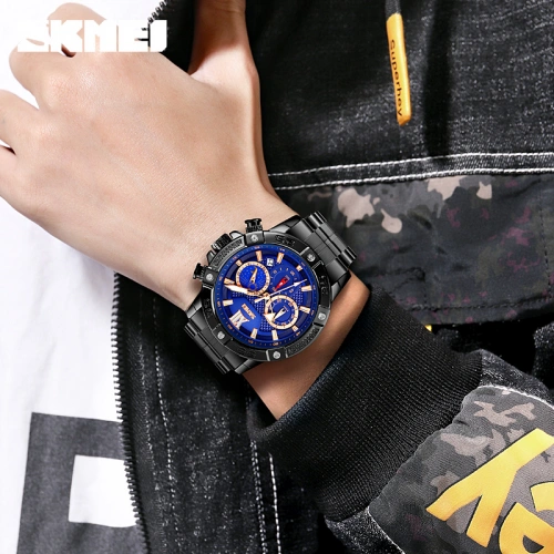 Skmei 9235 Black-Blue-1