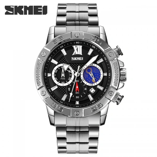 Skmei 9235 Silver-Black