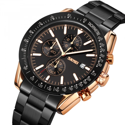 Часы Skmei 9253 Rose Gold-Black-0