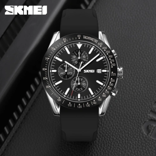 Годинник Skmei 9253 Silver-Black Sil-1