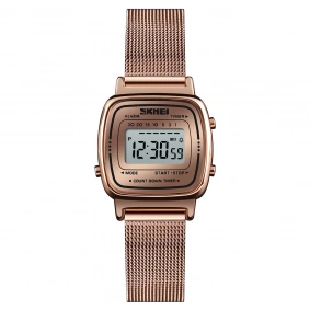 Skmei 1901 Rose Gold Mesh