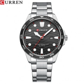 Curren 8426 Silver-Black