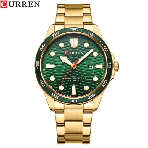 Часы Curren 8426 Gold-Green