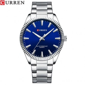 Curren 8425 Silver-Blue