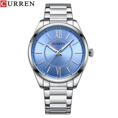 Curren 8423 Silver-Blue