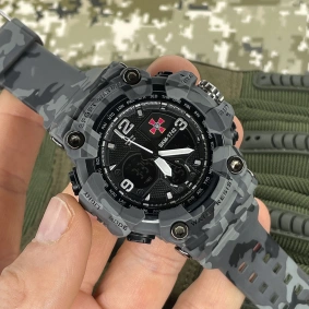 Skmei 1742AGUA Camo Grey Tactic UA