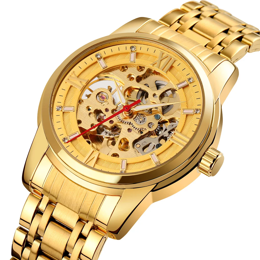 large Skmei 9222 Gold-Gold 0