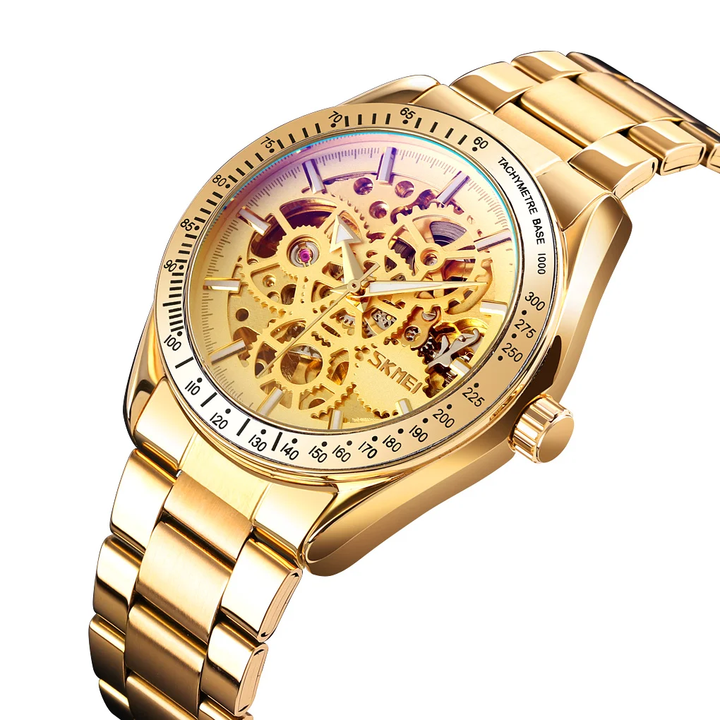 large Skmei 9194 Gold-Gold 0