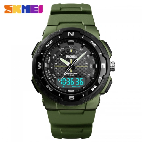 Skmei 1454 Army Green-0