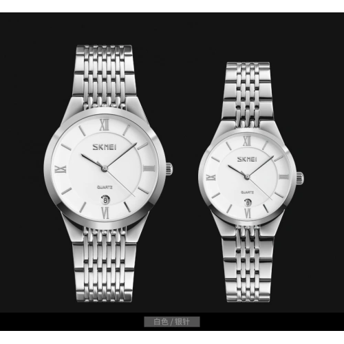 Годинник Skmei 9139 White-Silver S-1