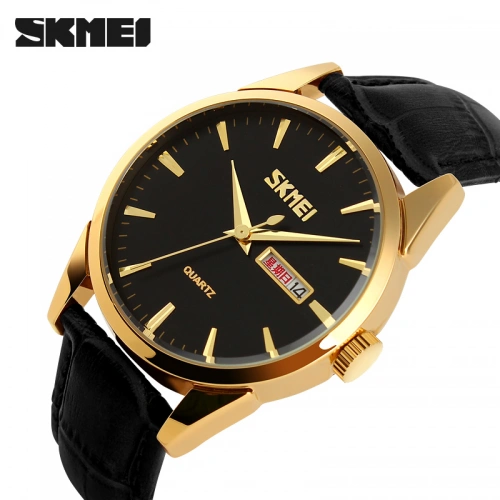 Skmei 9073 Gold-Black men-0