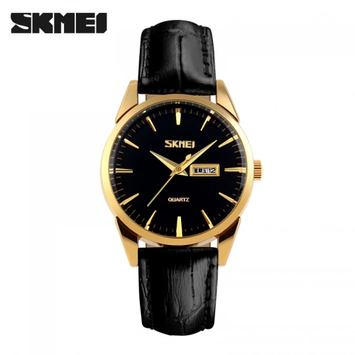 Годинник Skmei 9073 Gold-Black lady