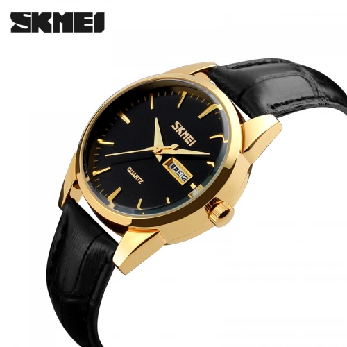 Годинник Skmei 9073 Gold-Black lady-0