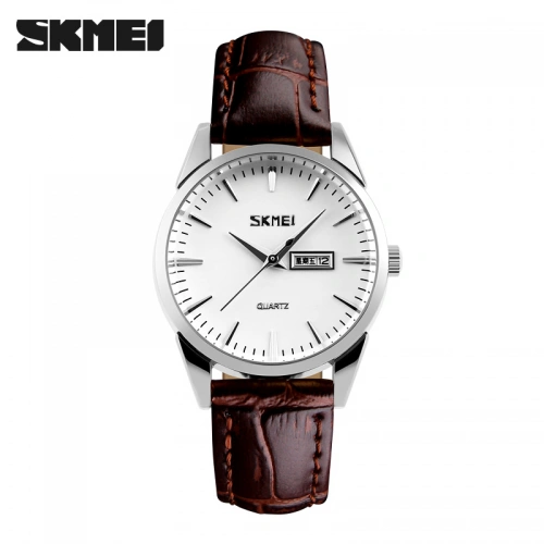 Skmei 9073SIWT-S Silver-White lady