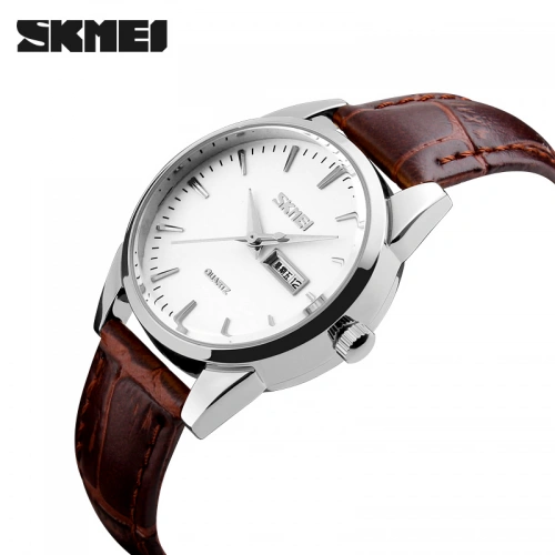 Skmei 9073SIWT-S Silver-White lady-0