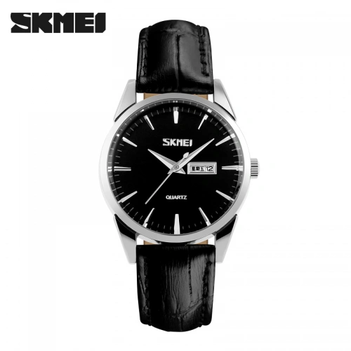 Skmei 9073SIBK-S Silver-Black lady