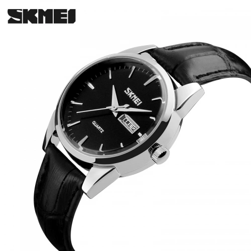 Годинник Skmei 9073 Silver-Black lady-0