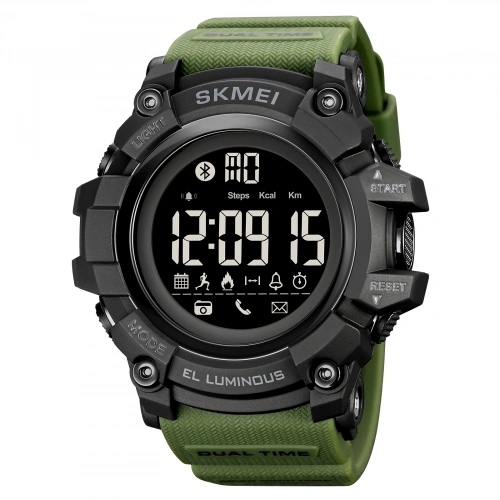 Skmei 2053 Army Green Bluetooth