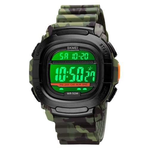 Skmei 1657 Army-Green Camouflage-0