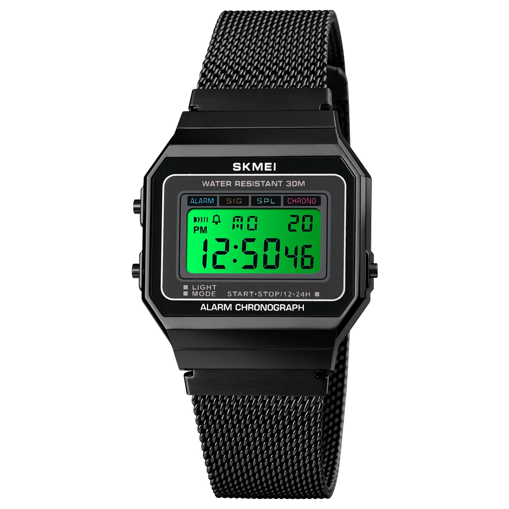 large Skmei 1660BK Black 0