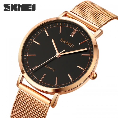 Часы Skmei 1664 Rose-Gold Black-0