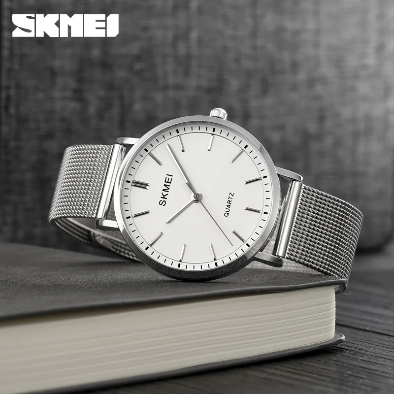 large Годинник Skmei 1664 Silver-White 1