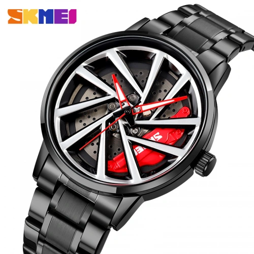 Годинник Skmei 1990 Black Red-Silver C-0