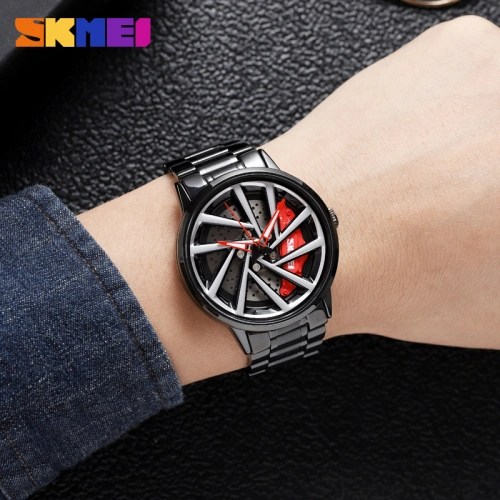 Часы Skmei 1990 Black Red-Silver C-1