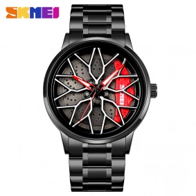 Skmei 1990D Black Red-Silver