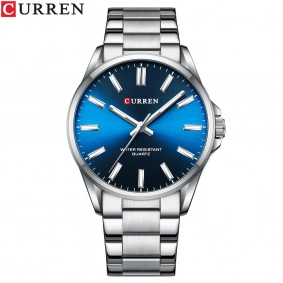 Curren 9090 Silver-Blue