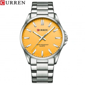 Curren 9090 Silver-Orange