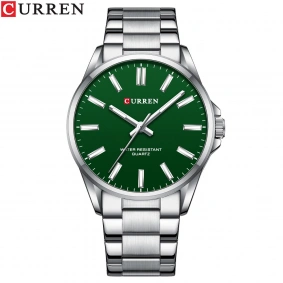 Curren 9090 Silver-Green