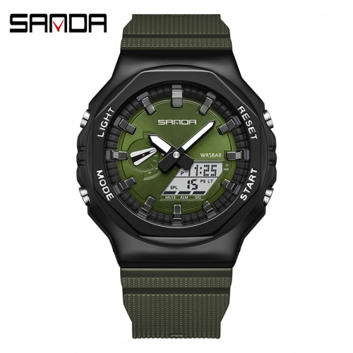 Sanda 3167 Army Green