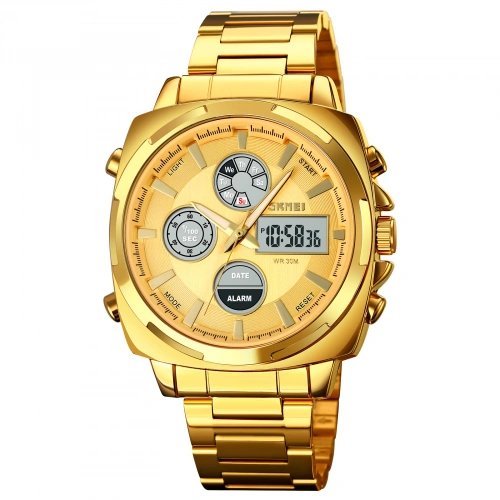 Skmei 1673 Gold-Gold