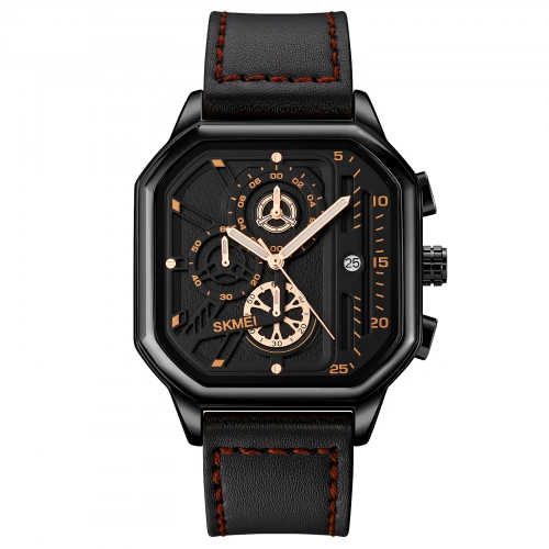 Часы Skmei 1963 Black-Rose-Gold