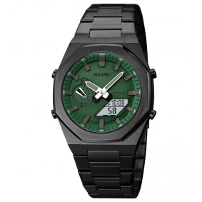 Skmei 1816BKGNWT Black-Green-White