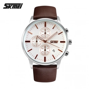 Skmei 9103WTBN White-Brown