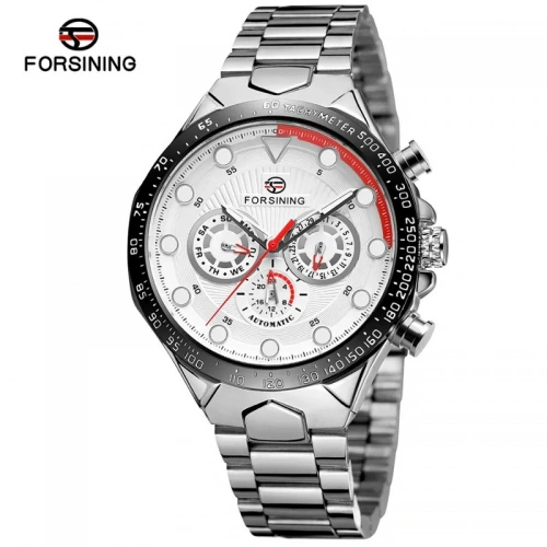 Годинник Forsining 6911 Silver-White