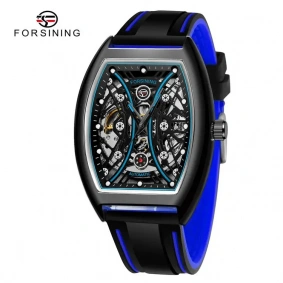 Forsining 8252 All Black-Blue