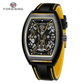 Forsining 8252 All Black-Yellow