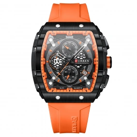 Curren 8442 Black-Orange