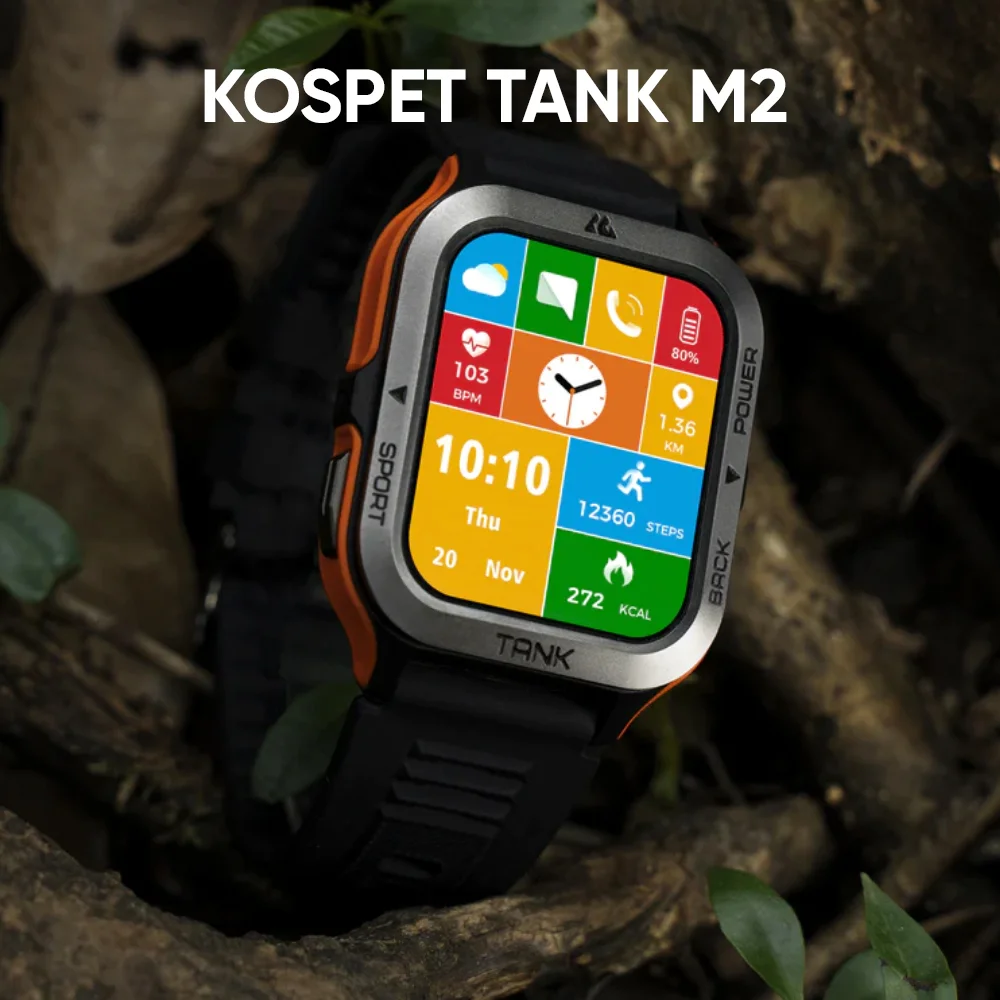 large Kospet Tank M2 Orange 4