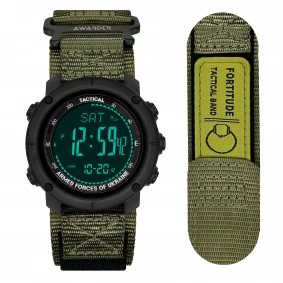 Awarder 036 Nylon Black-Army Green