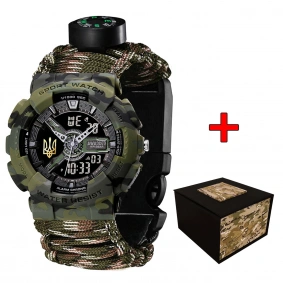 Awarder 005 Тризуб золото Camo Green Паракор